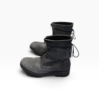 LIMITED / LOGGER FIREMAN BOOTS / ELEPHANT / OBJECT DYED W/ JP SUMI INK / 44