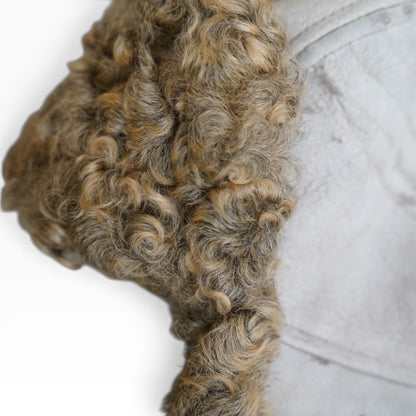 AVIATOR CAP / SHEARLING / CURLY