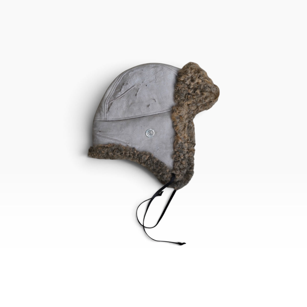 AVIATOR CAP / SHEARLING / CURLY