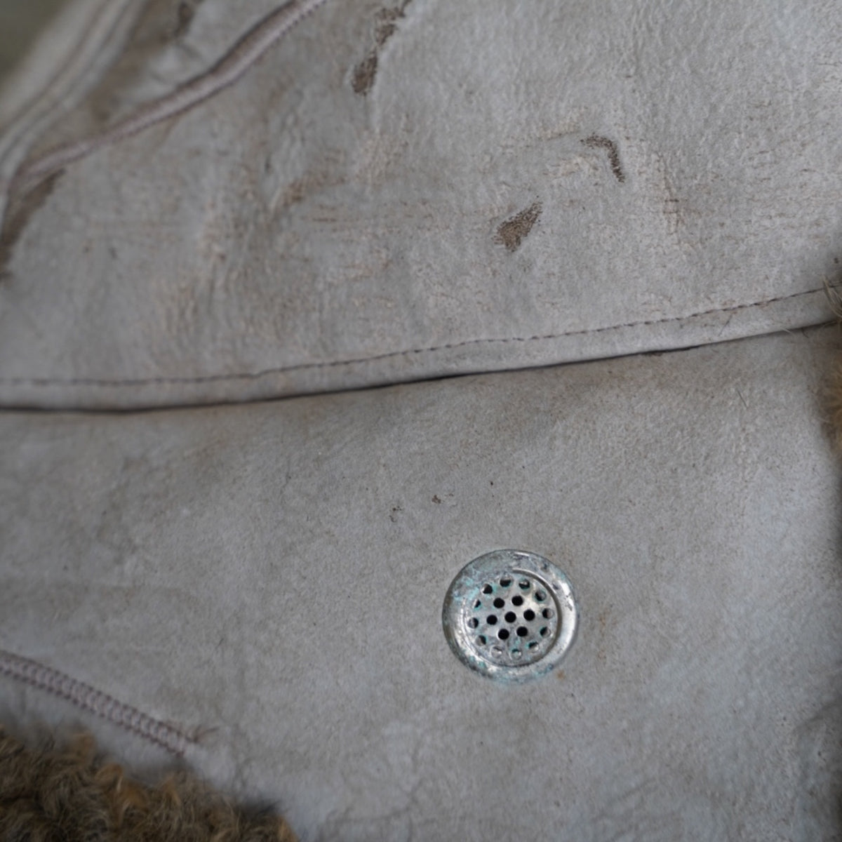 AVIATOR CAP / SHEARLING / CURLY