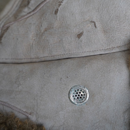 AVIATOR CAP / SHEARLING / CURLY