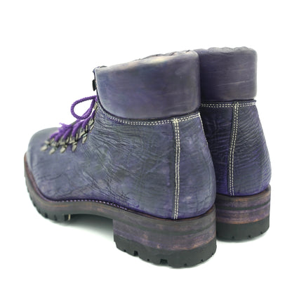 Mountain Boots / Waxed Horse Butt / PURPLE