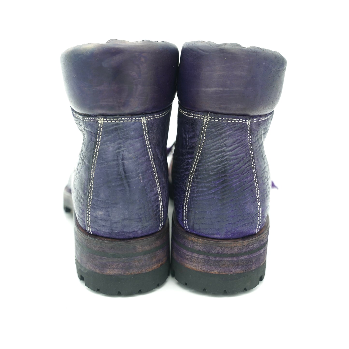 Mountain Boots / Waxed Horse Butt / PURPLE