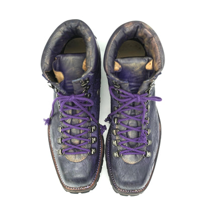 Mountain Boots / Waxed Horse Butt / PURPLE