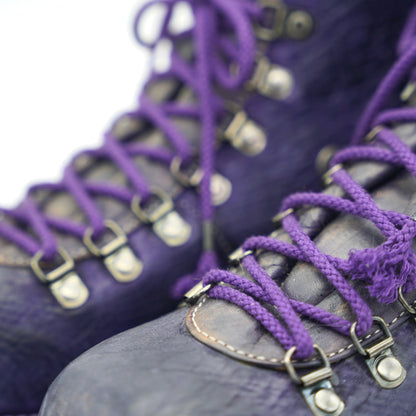 Mountain Boots / Waxed Horse Butt / PURPLE